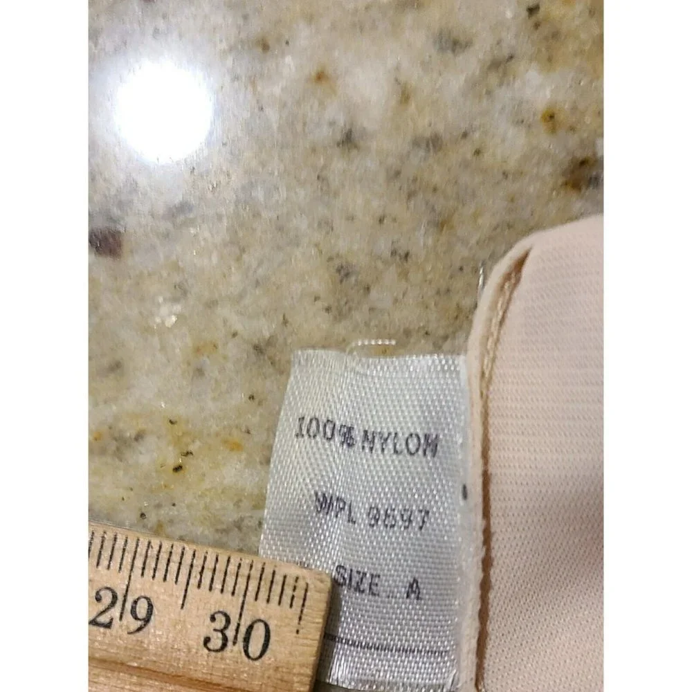 Vintage Blush Color Nylon Stretch Gloves 8